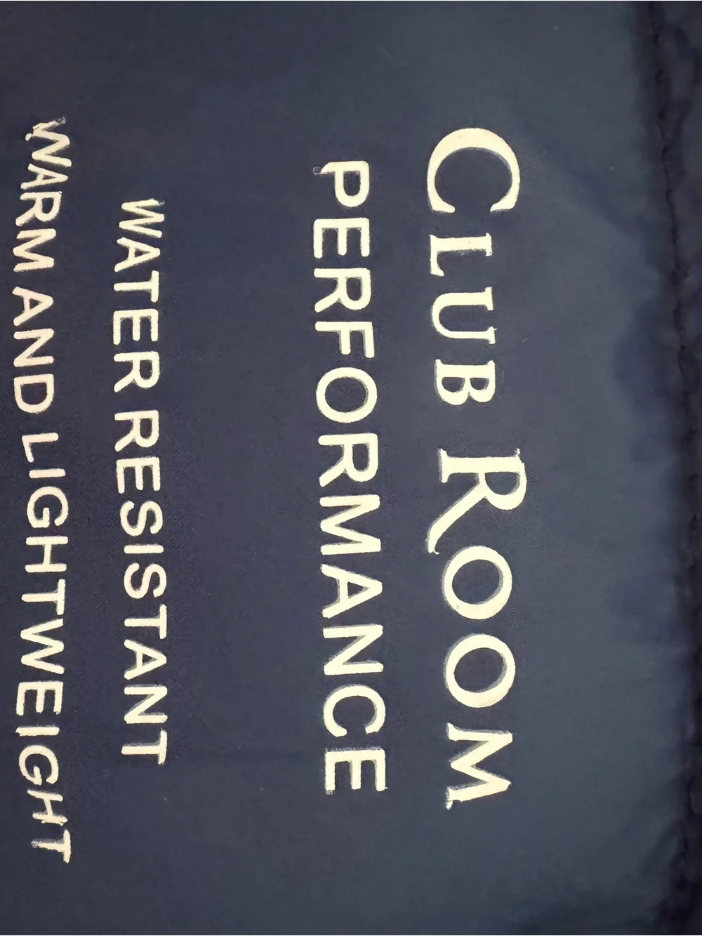 Club Room lightweight quilted